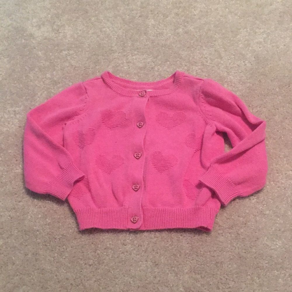 Pink Cardigan 12-18